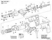 Bosch 0 602 132 064 GR.57 High Frequency Drill Spare Parts